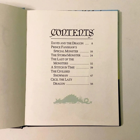 Vintage 1987 Monster Stories for Bedtime Jane Launchbury Award Publication - Picture 9 of 16